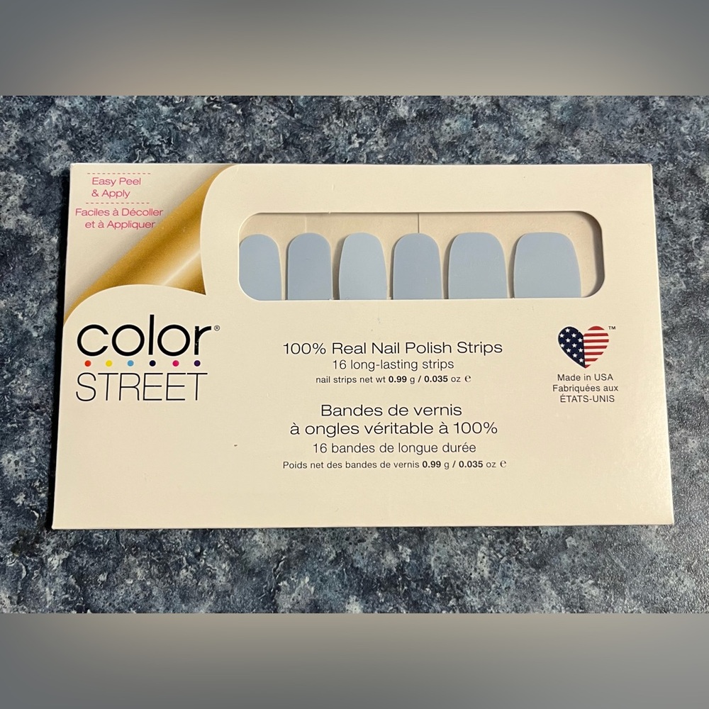 Color Street Nails Nail Polish Strips -  Aspen Sky